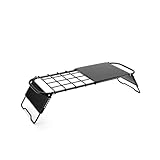 [DURABLE ET FIABLE] Fabriqué en acier de qualité supérieure, ce gril portable est léger, anticorrosion et durable, garantissant des années de plaisir de cuisine en plein air.