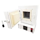 WYDDDARY Muffle Furnace 2012℉(1100 ℃) Hi-temp Burnout Oven 18A High Temperature Resistance Furnace 2000W Tabletop Stove High Temperature Burnout Kiln 110V