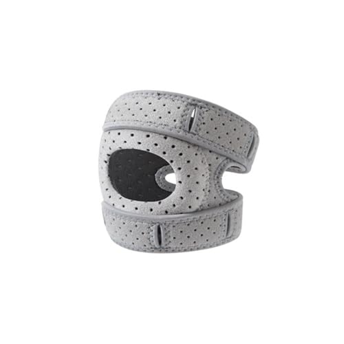 ZWOIVHE AxenaLab Genouillère Rotulienne NeuroGenoux, Genouillère Stabilisation Rotule pour Hommes et Femmes, Patellaire Sport (Gris*1 NeuroGenoux)