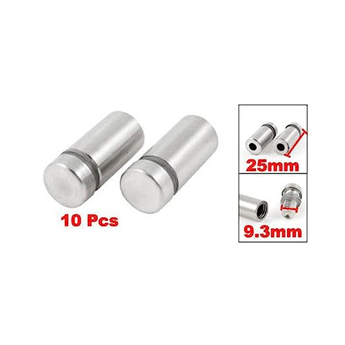 Vis d'entretoise acrylique de haute précision en acier argent - 3