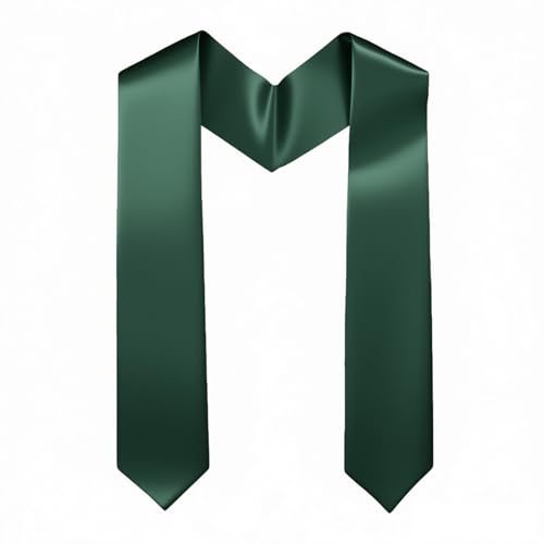 Image of Graduation Stole Honor Stole Plain Sash 60 inch Long for Graduation Ceremony and Graduation Photos