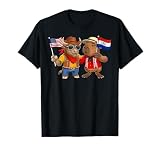 USA Paraguay Flag Proud Paraguayan American Roots T-Shirt