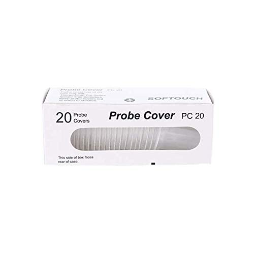 20/40/60/80/100 PCS Embouts pour Tout Thermomètre Thermoscan B/raun,Couvre-thermomètre auriculaire Filtres pour lentilles, Capuchons de Recharge,couvercles de sonde sans BPA et jetables Cover