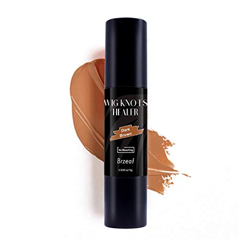 Foaenda Lace Dyeing Stick Wig Knots Healer Portable Sweatproof Hair Care Dye Stick Wigknots Healer Concealer Palette for Lace Wigs and Frontal Part and Hairline Easy to Color Frugal