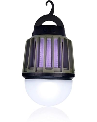 TIGHUG 車中泊用 2way LEDランタン 電撃殺虫 充電式 モスキートキラー 虫対策 吊り下げライト（Amazon）