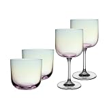 like. by Villeroy & Boch – Like Pearl Wein- & Wassergläser-Set 4tlg. Bunt