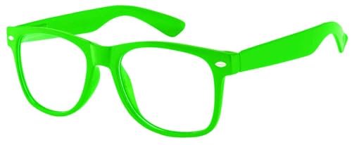 Image of OWL Retro Style Sunglasses 80's Classic Vintage Unisex Nerd Colored Frame