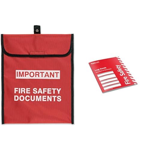 Bundle of Firechief HSDA4 Soft Pack Document Holder, A4, Red ...