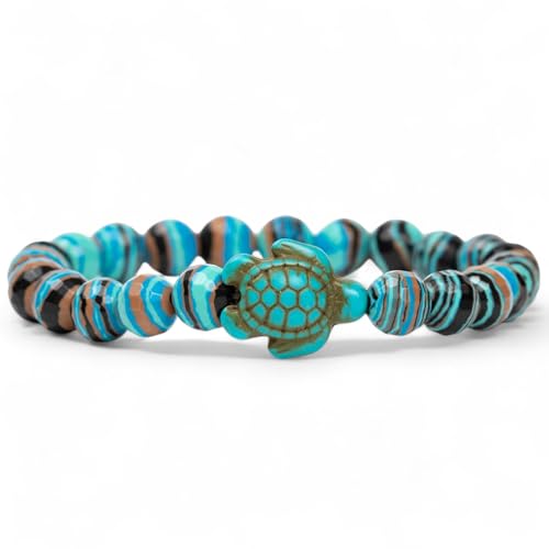 KoaKoa Sparkle Sea Turtle Tracking Bracelet, helps save sea turtles, one size fits most Men and Women