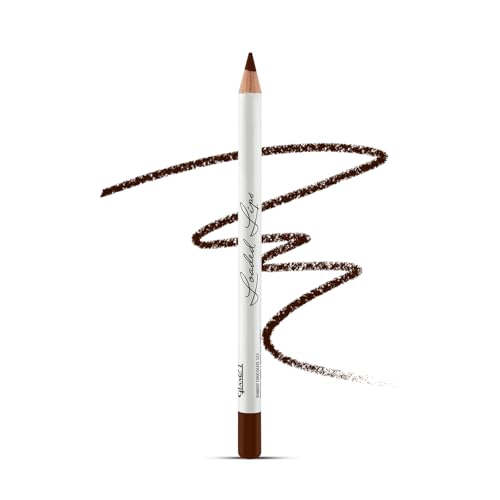Image of Glam21 Loaded Lips Matte Lip Liner For Clean Contoured Lip | Creamy, Easy Slide Formula | Renders Perfect Pout & Long-Lasting | Waterproof | Transfer-Proof Matte Finish | One-Stroke Color Application | Non-Drying | 1.1gm | Darkest Chocolate