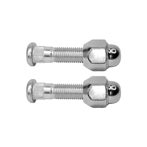 Image of 4PCS M12x1.50 Wheel Lug Stud Nut Set Compatible with Hyundai Sonata Elantra Tucson Genesis Accent Santa Fe Forte Kia Optima Rio Rondo Soul Forte5 Sedona 610568 52950-14140