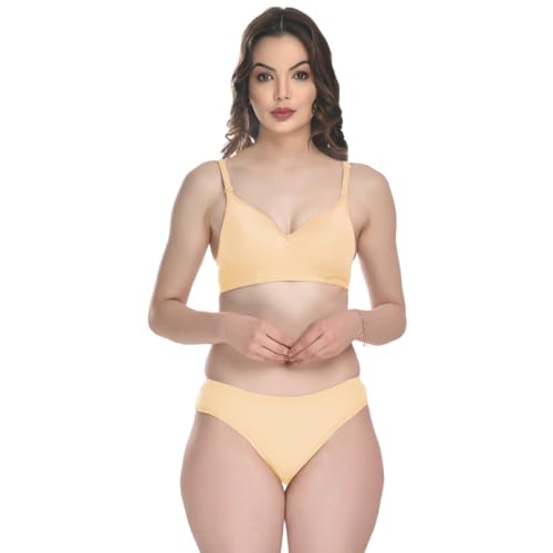 Image of SGC Sweden Women Mix Cotton Thongs Lingerie Set