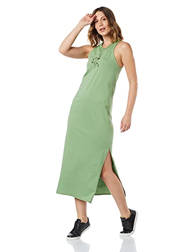 Vestido Midi Básico Colcci feminino, Verde Sloty, M
