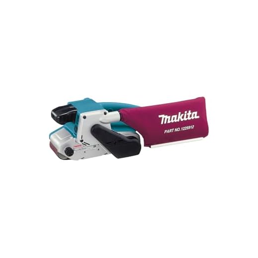 Makita 9903 8.8 Amp 3-Inch-by-21-Inch Variable Speed Belt Sander with Cloth Dust Bag