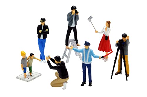Geochole 64 1/64 figurines et accessoires pour animer vos événements de voiture miniatures