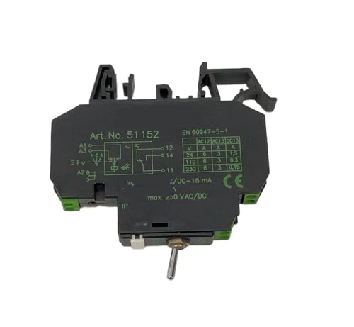 Relé de salida 51152 11/24 interruptor electromecánico modular para paso de corriente 3