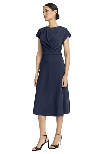 Maggy London Women's Draped Bodice Maxi Dress2