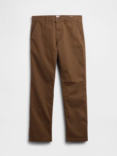 Image of Gap Men's Essential Straight Fit Khaki Chino Pants