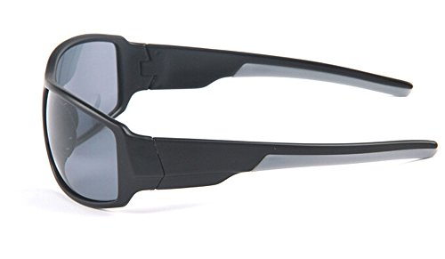 Men Sunglasses Polarized Gray Uv Protection Optical Lens-able Sports Wrap Black3