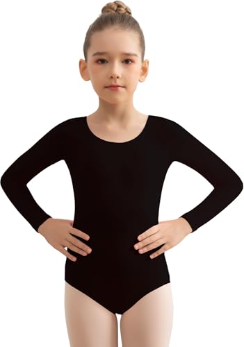Mulnall Mädchen Team Basic Langarm Tanztrikots für Ballett Kinder Baumwolle Turntrikots Tanz Outfit für Frauen Kleinkinder Tanzbekleidung(3028-06-XXL) Mulnall Mädchen Team Basic Langarm Tanztrikots für Ballett Kinder Baumwolle Turntrikots Tanz Outfit für Frauen Kleinkinder Tanzbekleidung(3028-06-XXL)