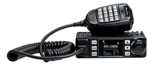 Anytone AT-779UV Dual Band Handheld Transmitter (VHF/UHF, 144-146/430-440 MHz), Black