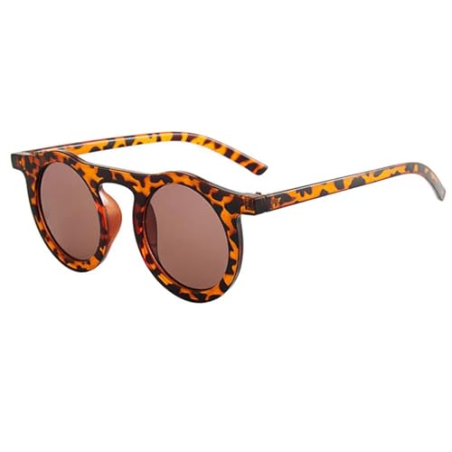 Lunettes de soleil rondes protection UV400 et petite monture légère tout confort