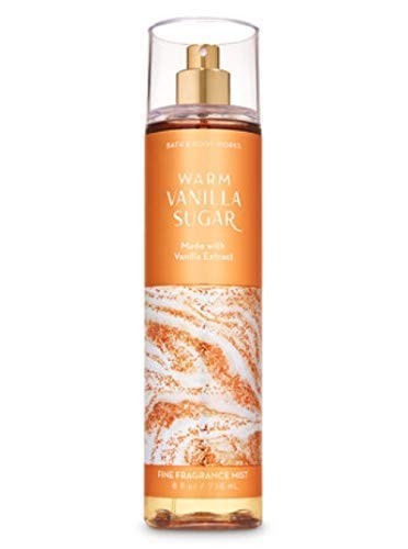 Bath & Body Works B & Body Works Warm Vanilla Sugar - Full Size Set - Shower Gel, Body Lotion, Fine Fragrance Mist 10 fl oz