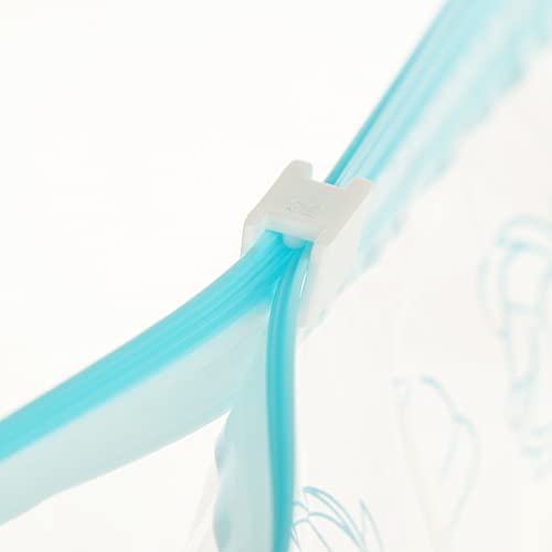 COM-FOUR® 60x sacchetti per alimenti -1 litro e 3