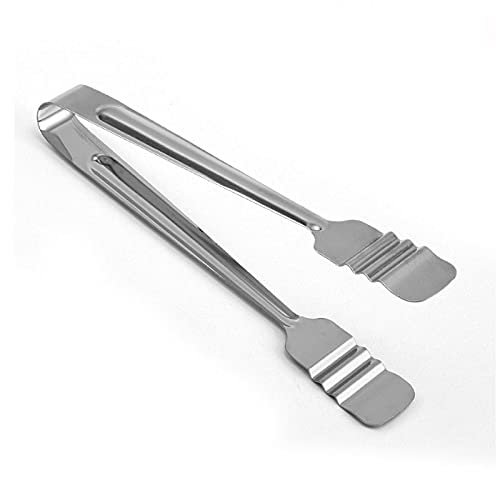 Pinzas de Cocina Pinzas para Alimentos, Pinzas de Cocina de Acero para cocinar, Barbacoa, Tijeras para Servir Pinzas, Alicates para Buffet Seguro y Duradero,Tamaño: 22,2 cm