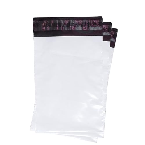 Image of Bonkaso Blueprint Courier Bag /Envelopes /Pouches /Cover with POD (55 Microns) Tamper proof /Security bag (Pack of 50, Size 16 x 20)