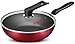 wok Wok avec couvercle de verre frieuses poêle à fond de poêle anti-bâton poêle à induction cuisinière à gaz ouvert poêle ouverte pot universel