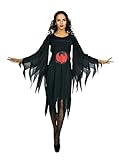 Contenu : robe, ceinture P\'tit Clown Costume chauve-souris - noir - enfant L/XL - Multicolore
