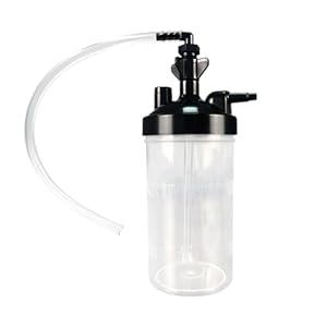 Oxygen Humidifier Bottle for 1 pk &...