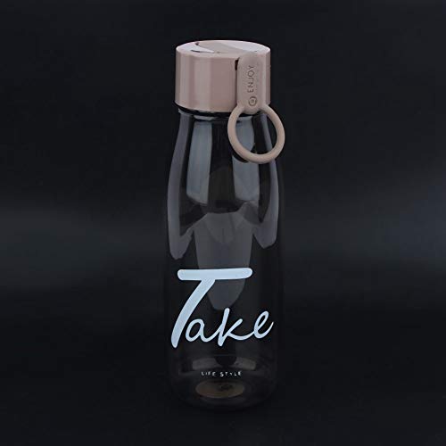 Jarro de água, garrafa esportiva portátil Garrafa de água potável à prova de vazamentos, 480ml para