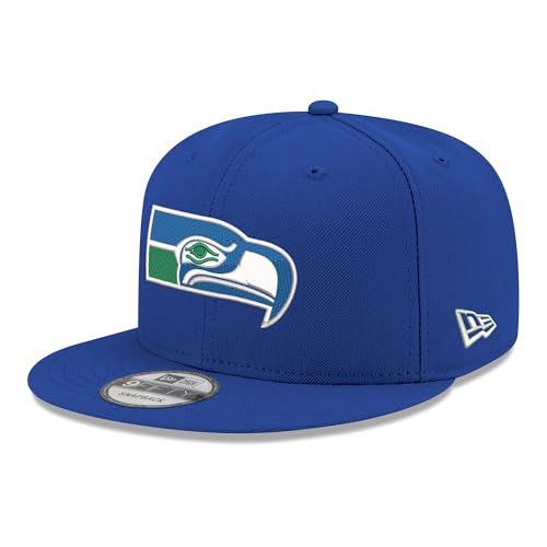 New Era Mens Royal Seattle Seahawks 9FIFTY Snapback Hat