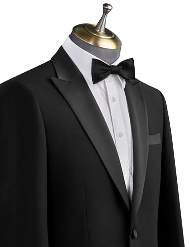 jemygins solid color mens bowtie self bow tie formal bow tie