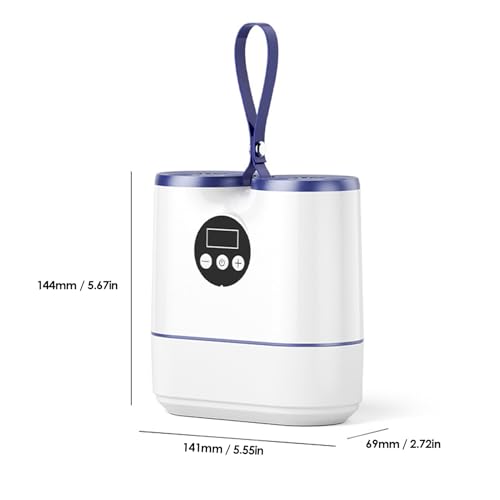 Secador de calzado portátil Diydeg con temporizador miniatura 7