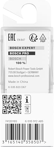 Bosch Accessories Bosch Professional Nutfräser Standard for Wood (für Holz, Ø 18 mm, Arbeitslänge 24,6 mm, 8mm, Zubehör Handfräse)