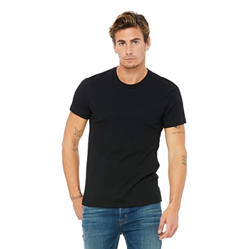 Bella Canvas 6 Pack Adult Unisex T-Shirt Black3