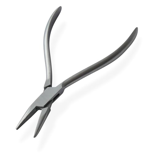 Flachzange Goslee beidseitig gerieft 13 cm | Flach Zange Technikerzange