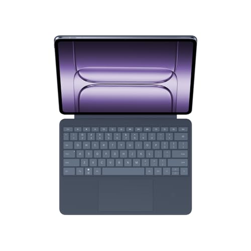 Image of OnePlus Pad 3 Smart Keyboard - Detachable Bluetooth Keyboard & Touchpad, Magnetic Attachment, Adjustable Angle (110-165), Full-Size Layout with AI Key & NFC File Transfer.