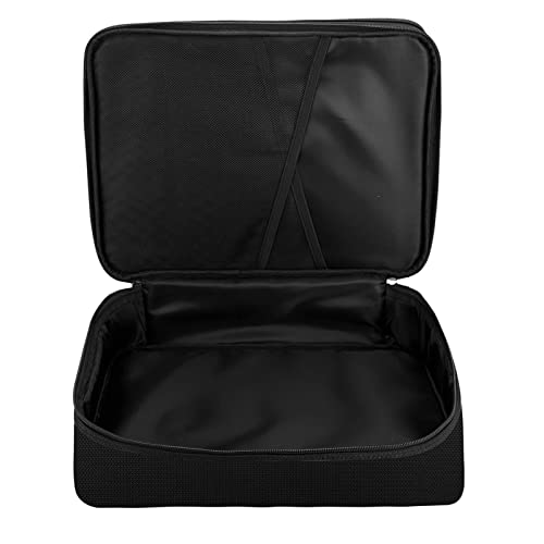 Suphyee Portadocumentos ignífugo - Organizador de Archivos ignífugo de 3 Capas,Bolsas de Documentos con Bolsa de Dinero, Bolsa de Seguridad de Viaje para Oficina en casa con Cerradura, Almacenamiento Cover