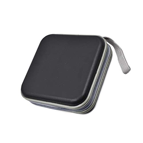 Goodplan Sac de Protection en Plastique Durable pour CD avec Un Sac de Rangement pour Pochette de Rangement pour DVD pouvant contenir 40 CD