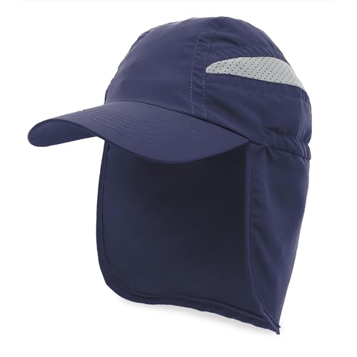 Bluecholon Gorra Con Protector Cuello-Nuca. Gorra Trekking Montaña Senderismo. Gorra Cierre Ajustable Microfibra. Gorra Hombre. Gorras Mujer. Azul Bluecholon Gorra Con Protector Cuello-Nuca. Gorra Trekking Montaña Senderismo. Gorra Cierre Ajustable Microfibra. Gorra Hombre. Gorras Mujer. Azul
