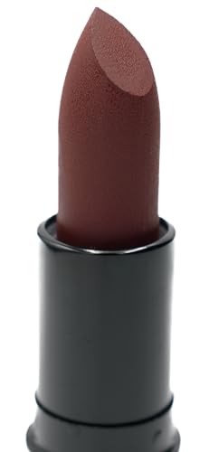 Image of Pure Ziva Coffee Bean Deep Dark Brown Red Burgundy Lipstick Color Moisturizing Paraben Free, No Animal Testing & Cruelty Free Lip Makeup Color