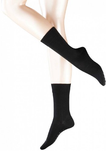 Falke Womens Sensitive Berlin Socks - Black - Medium