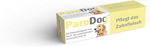 PARODOG® Zahnfleischpflege-Gel für Hunde, 2x25ml, 2er Set Zahncreme zum Vorteilspreis, begleitende Behandlung von Zahnfleischbluten, Parodontose & Entzündungen
