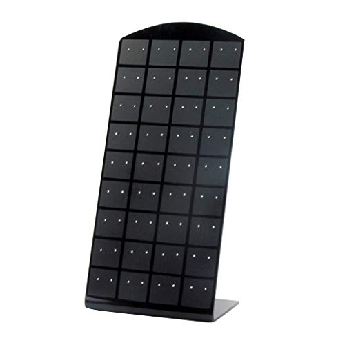 Preisvergleich Produktbild GFCGFGDRG 36 Paare / 72-Loch-Ohrring-Rahmen Kunststoff Ohrringe Halter Kunststoff-Ausstellungsstand-Rack-L-F...