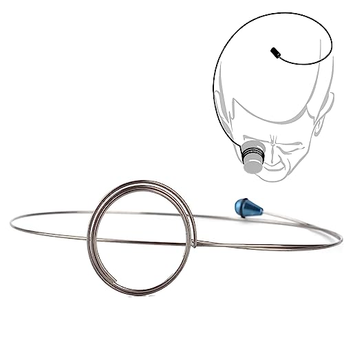 Brrnoo Horlogers Bijoutiers Porte-Lunettes Outils de Bande de Tête, 3 Pièces Anneau en Acier Loupe Monté sur la Tête pour Outil de Réparation de Montre...