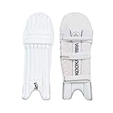 KOOKABURRA Jungen 2020 Ghost 3.2 Batting Pads (Junior Left Hand), weiß